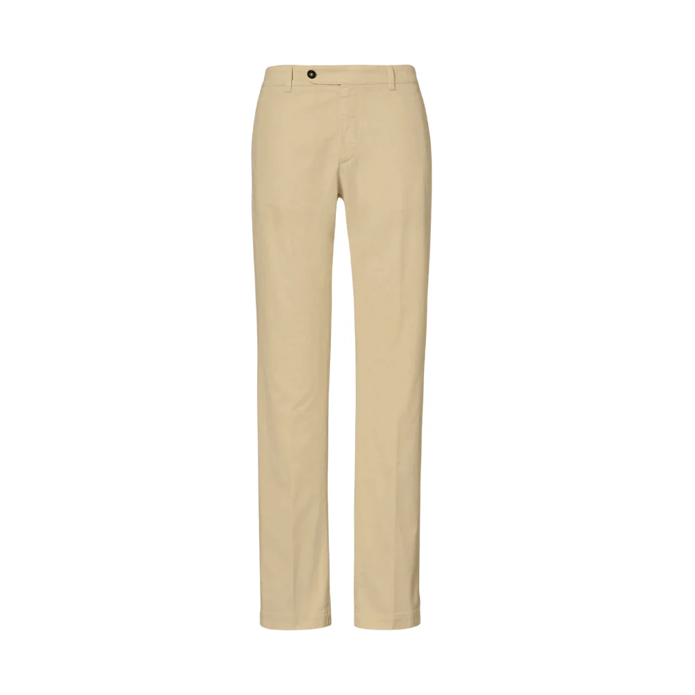 Mens Massimo Alba Casual Trousers In Beige