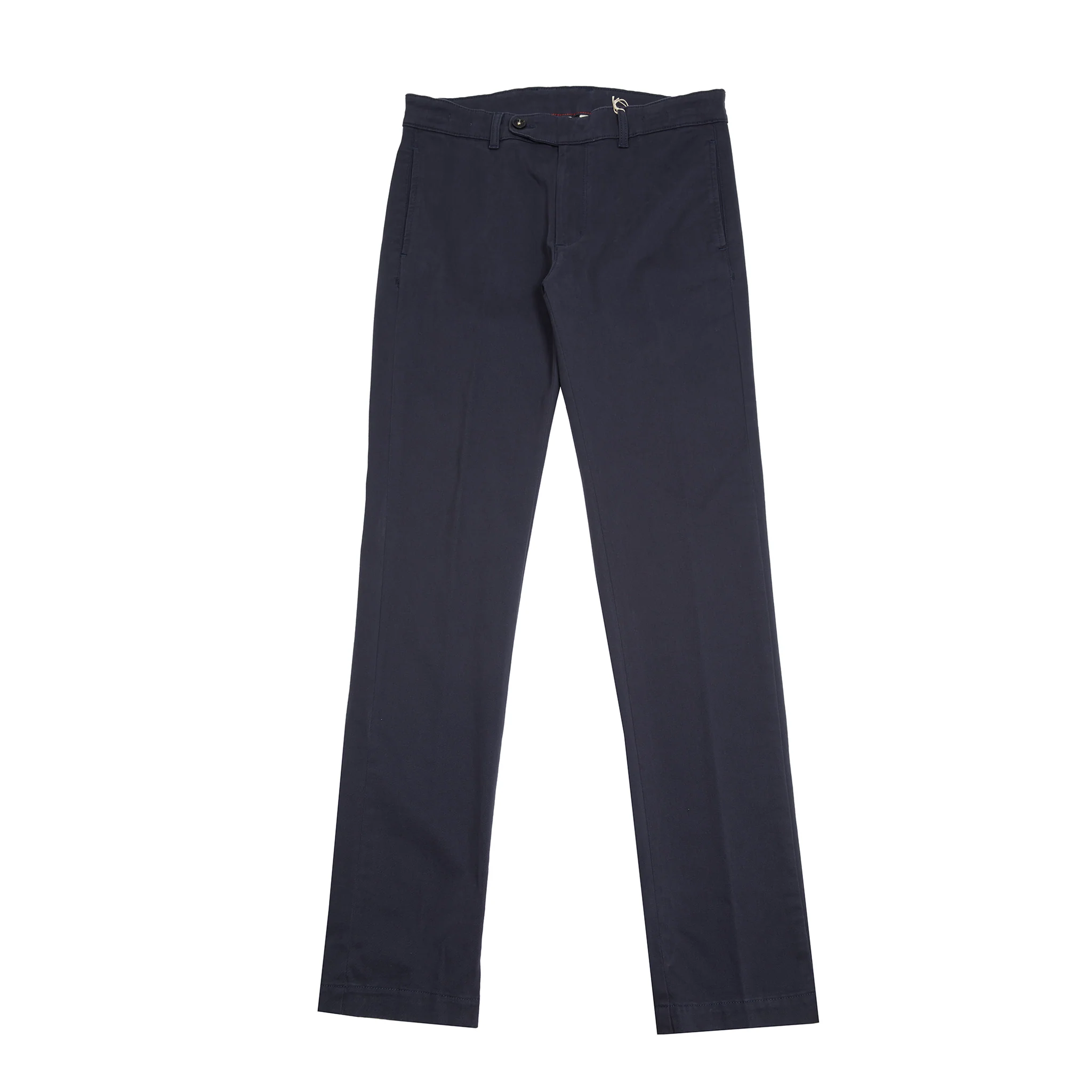 Mens Massimo Alba Casual Trousers In Navy