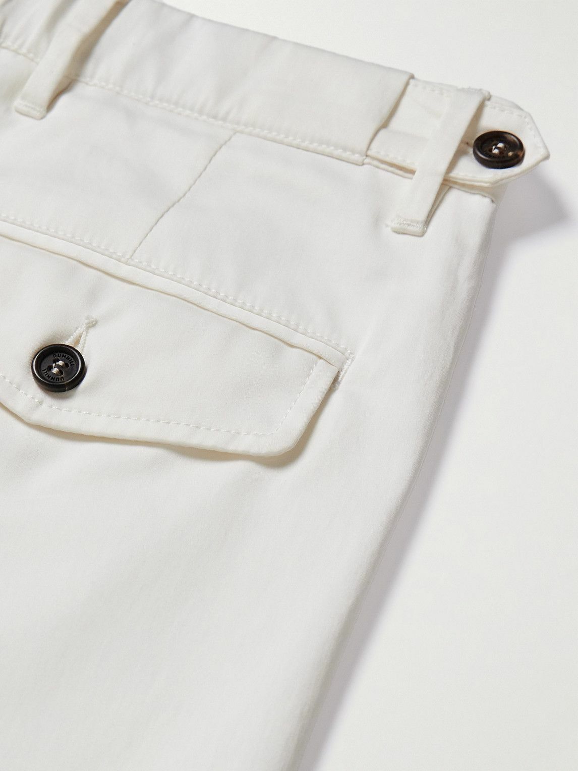 Mens Dunhill Chinos In Off White