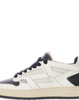 Represent Mens White Reptor Low Sneakers