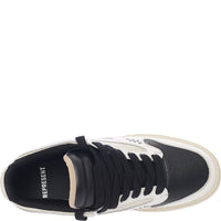 Represent Mens White Reptor Low Sneakers