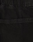 RAEY Womens Relaxed Army Jean in Black