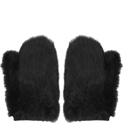RAEY Womens Toscana Mittens in Black