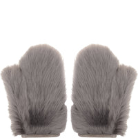 RAEY Womens Toscana Mittens in Grey