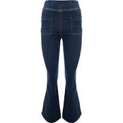Frame Denim Womens Jeans Flared In Blue