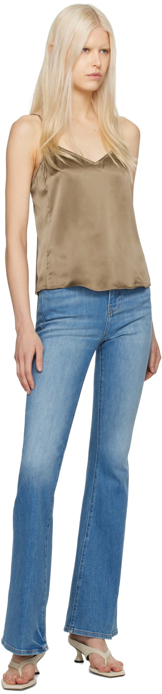 Womens Frame Denim Camis In Khaki