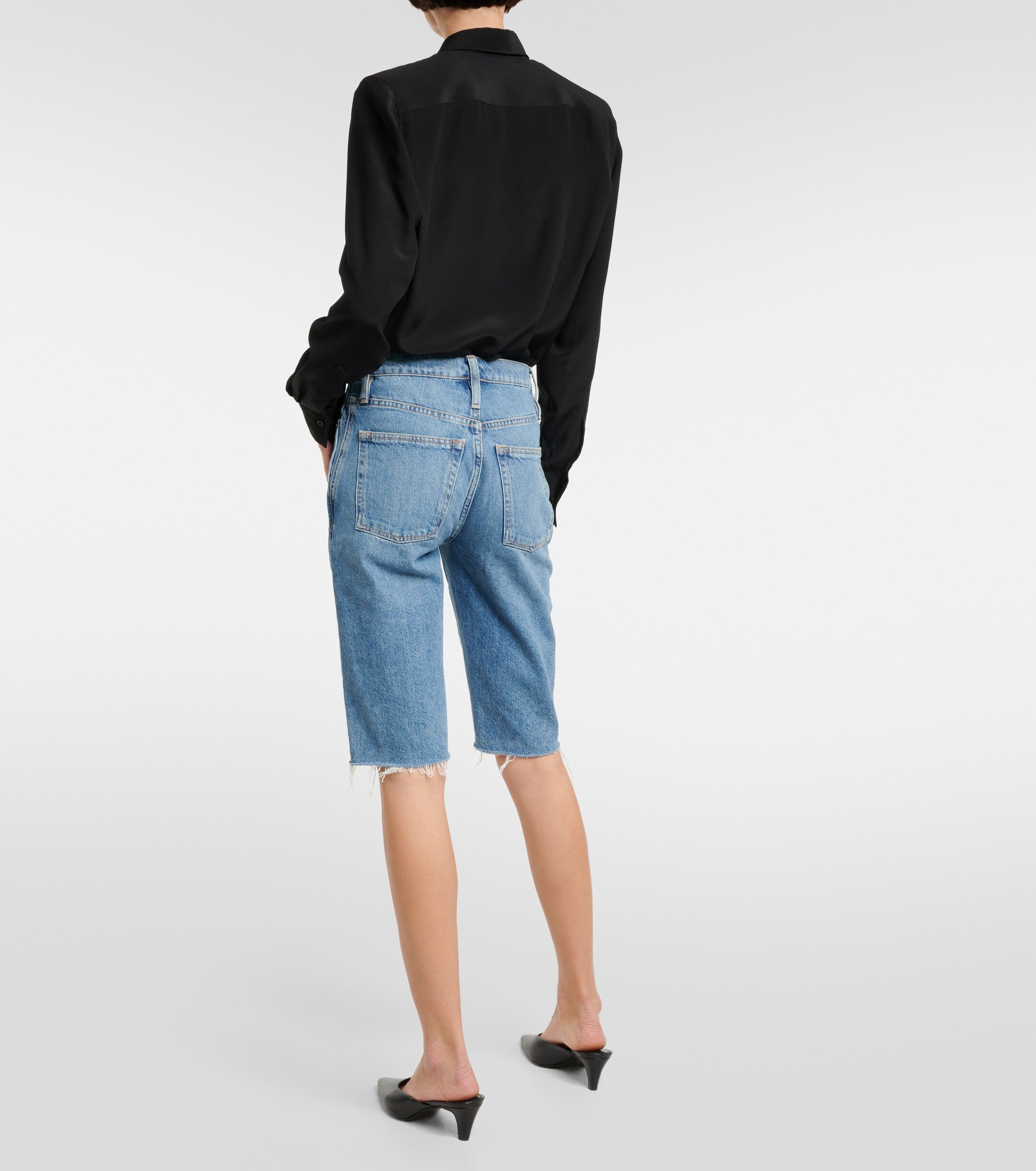 Womens Frame Denim Denim Shorts In Need