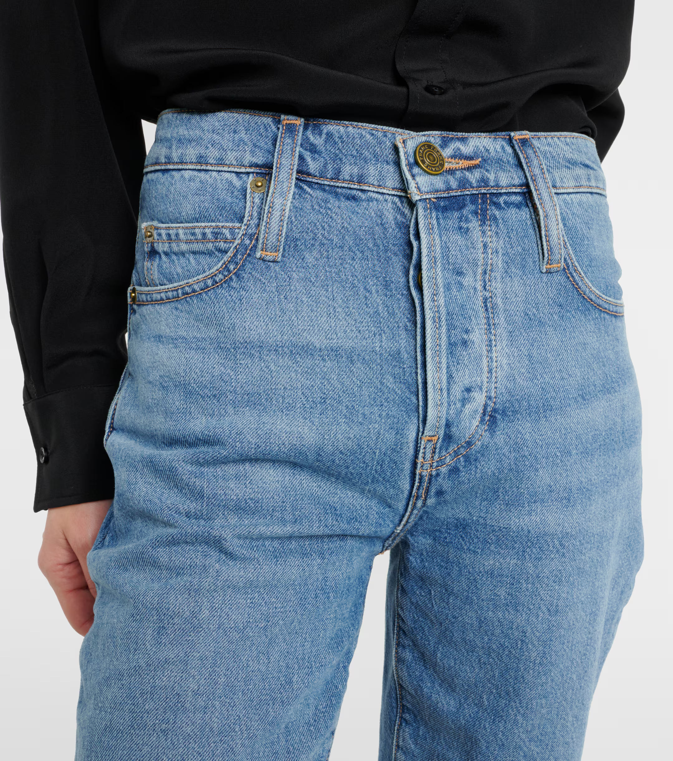 Womens Frame Denim Denim Shorts In Need