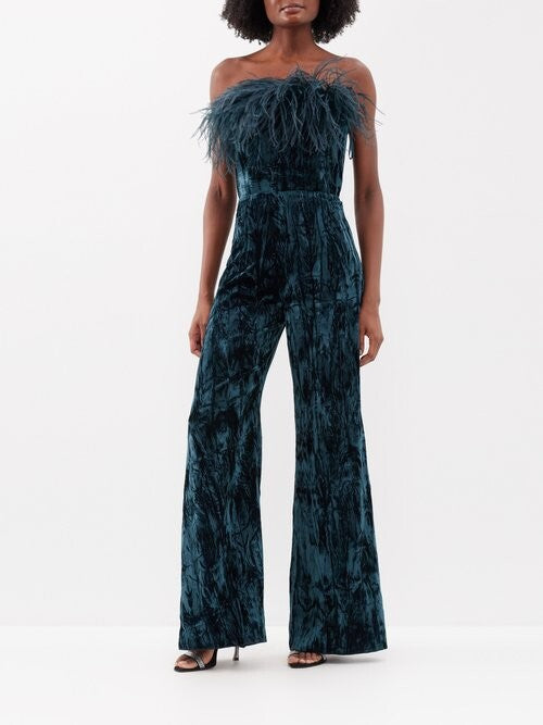 Womens 16 Arlington Jumpsuit in Green