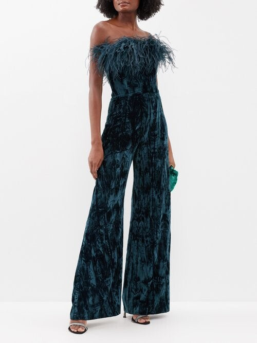 Womens 16 Arlington Jumpsuit in Green