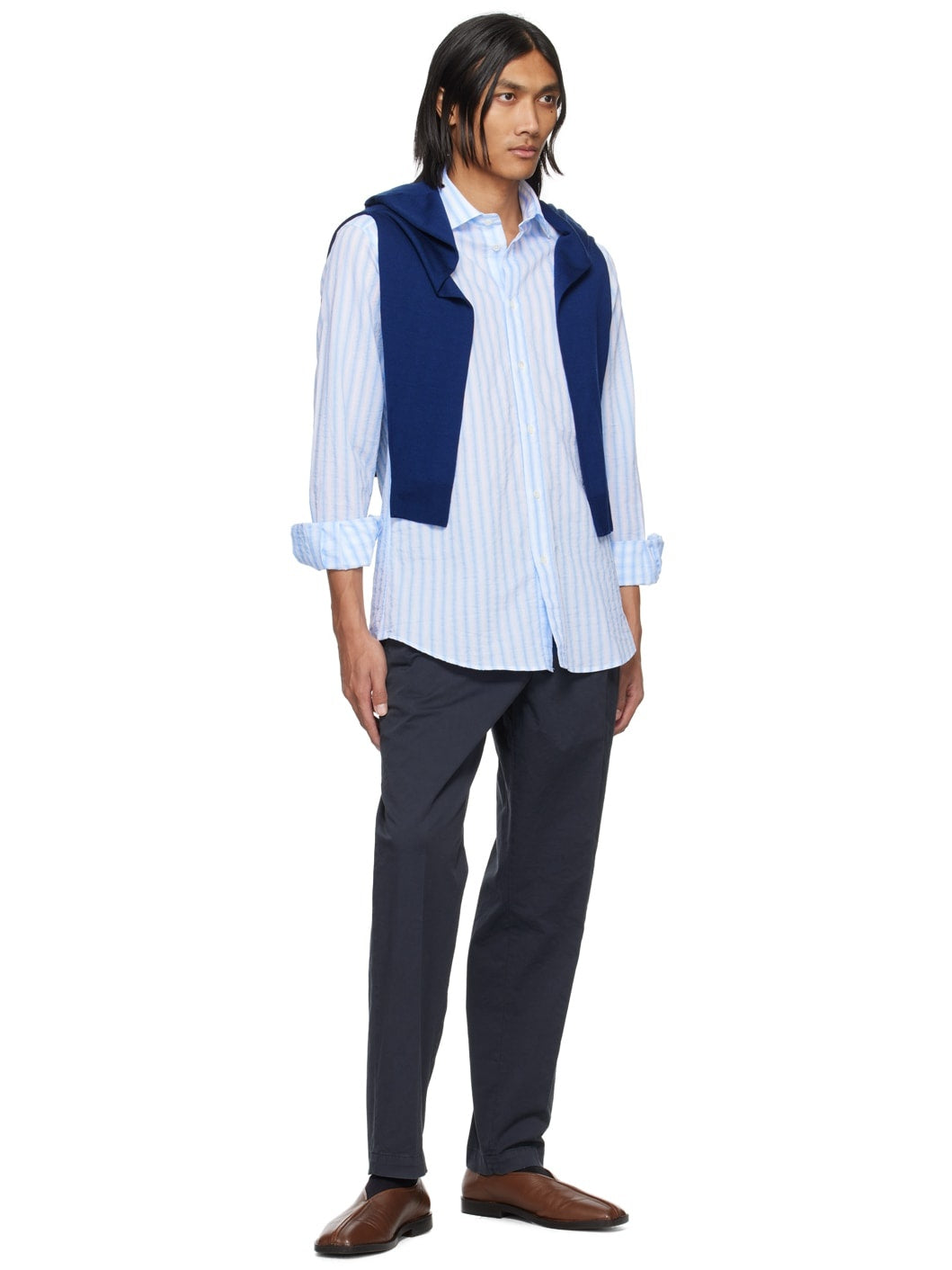 Mens Barena Venezia Long Sleeve Casual In Need
