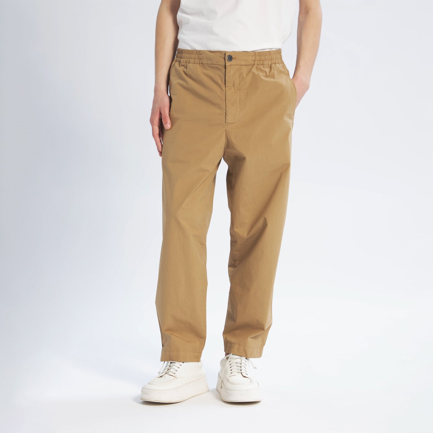 Mens Barena Venezia Casual Trousers In Beige