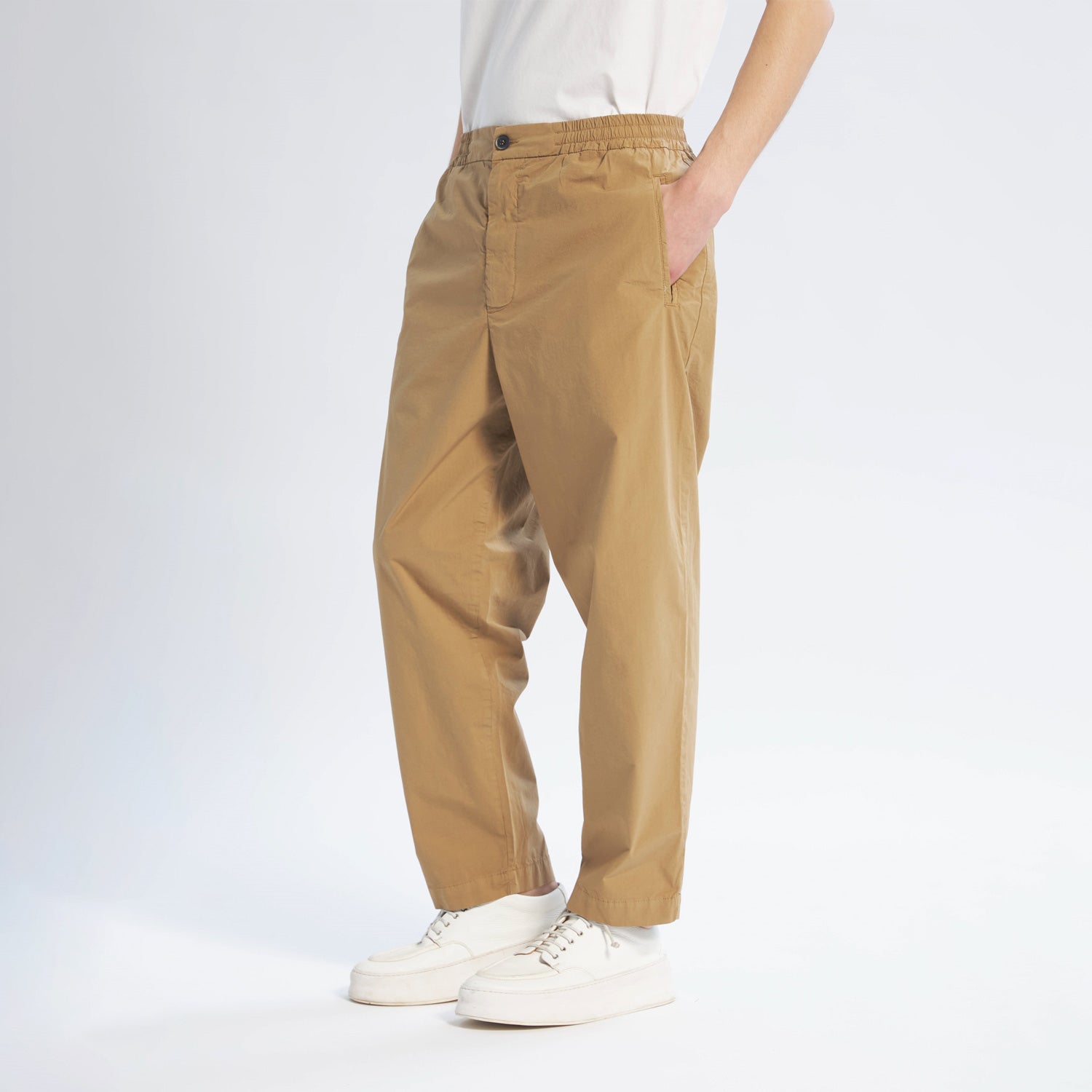 Mens Barena Venezia Casual Trousers In Beige