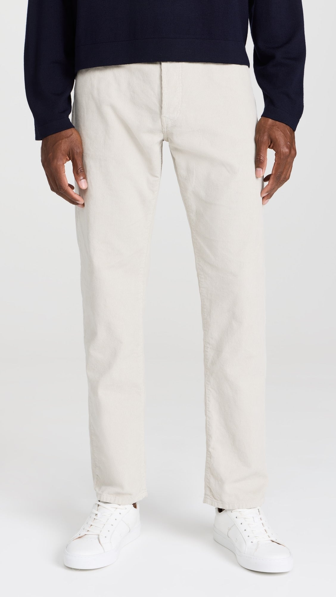 Mens Officine Generale Casual Trousers In Beige