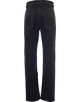 Balmain Mens Regular Denim Pants - Black Wash in Black