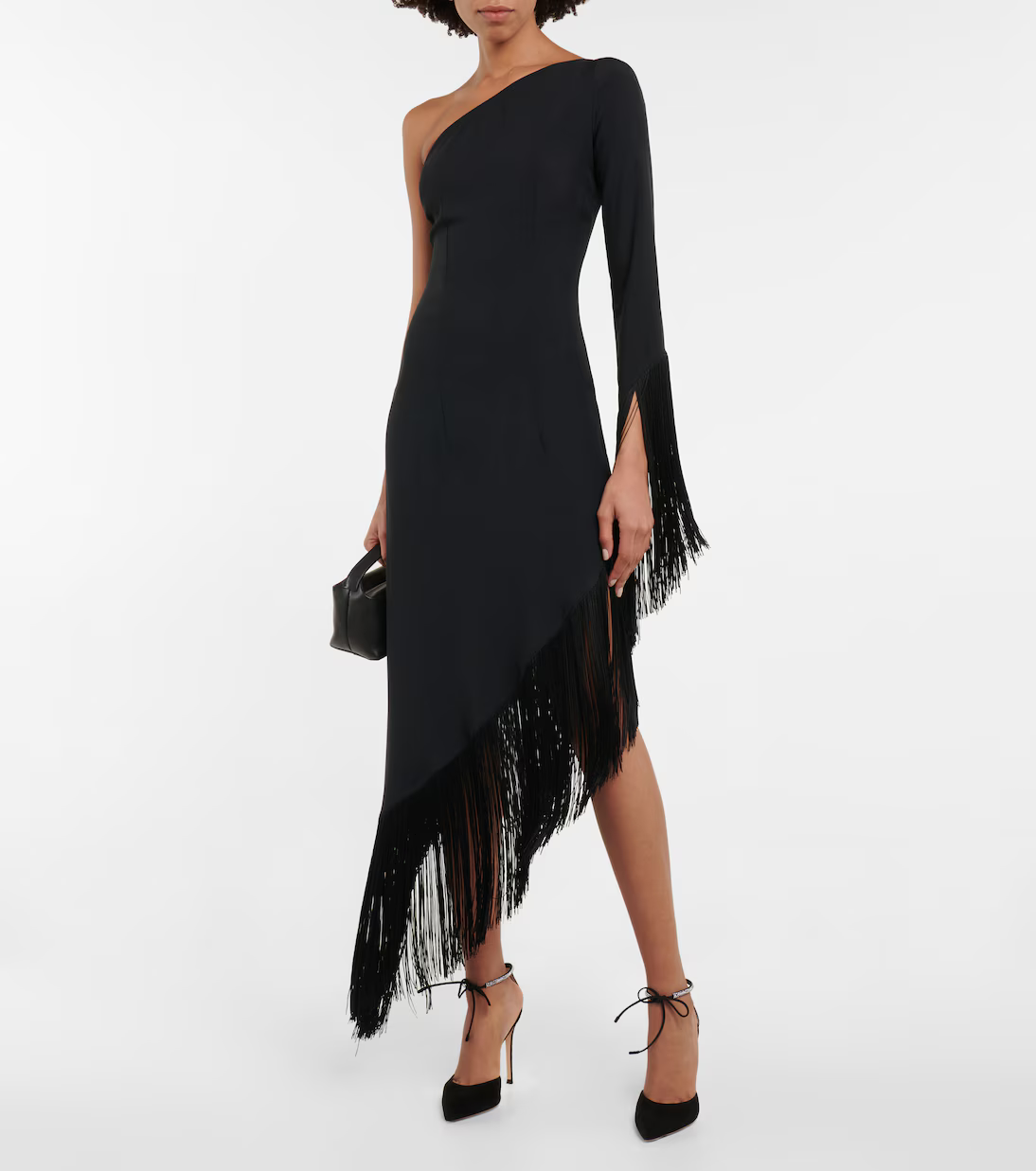 Womens Taller Marmo Occasion Dress In Black Multi