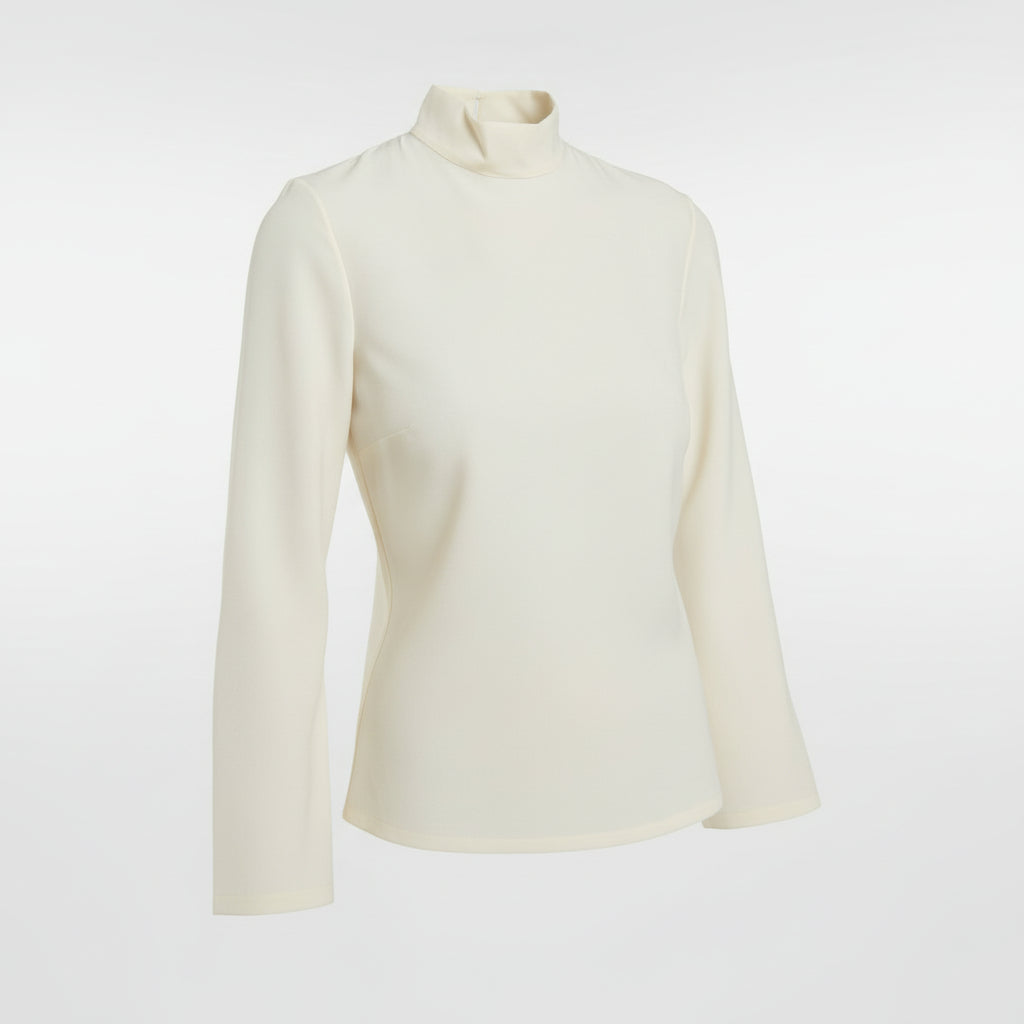 Womens Taller Marmo Blouses In Ivory