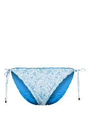 Womens Heidi Klein Bikini Bottoms In Blue Print