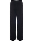 Joseph Womens Alane Wide Leg Trousers In Black