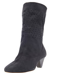 Isabel Marant Womens Reachi Lazer Slouch 55Mm Suede Boot in Black