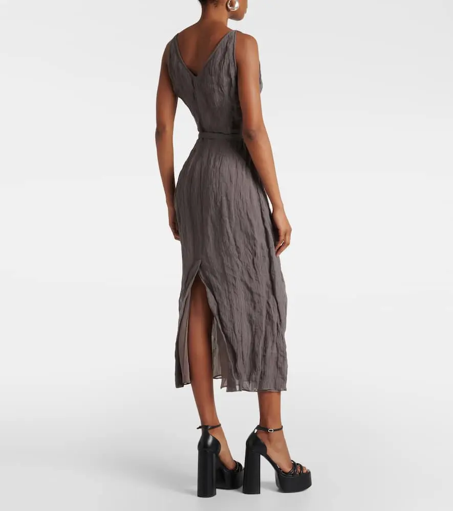 Womens Altuzarra Long Day Dresses In Dark Grey