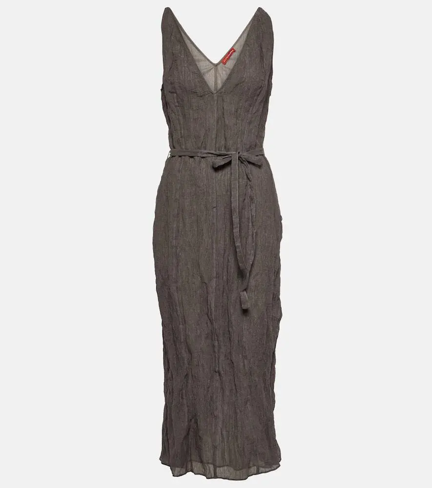 Womens Altuzarra Long Day Dresses In Dark Grey
