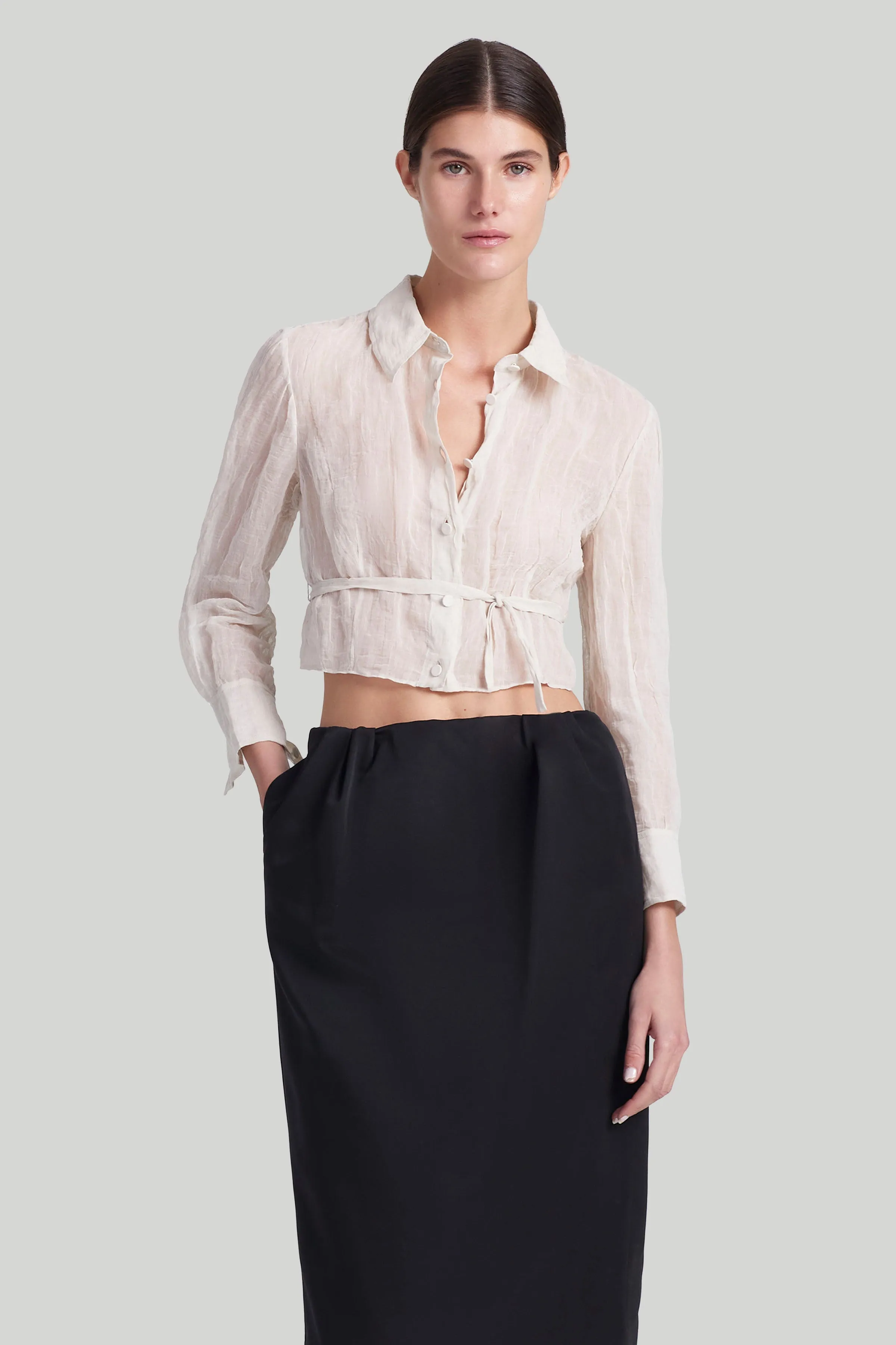 Womens Altuzarra Casual Shirts In Beige
