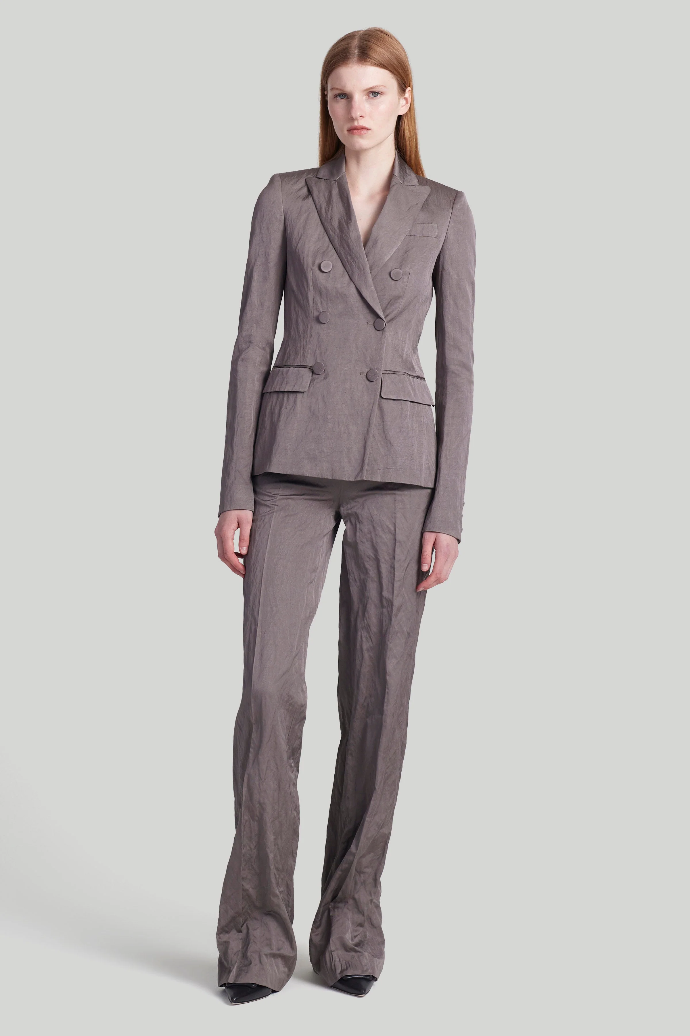 Womens Altuzarra Tailored Trousers In Grey
