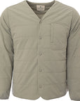 Snow Peak Mens Flexible Insulated Cardigan in Green