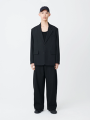 Mens Studio Nicholson Fashion Suit Jackets In Black Grey