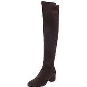 Gianvito Rossi Womens Rolling Suede 45Mm Mid Heel Over Knee Boot in Chocolate