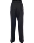 Zimmermann Womens Matchmaker Tuxedo Pant - 52% Wool, 48% Silk in Black