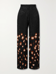 Womens Johanna Ortiz Relaxed Trousers In Brown Multi