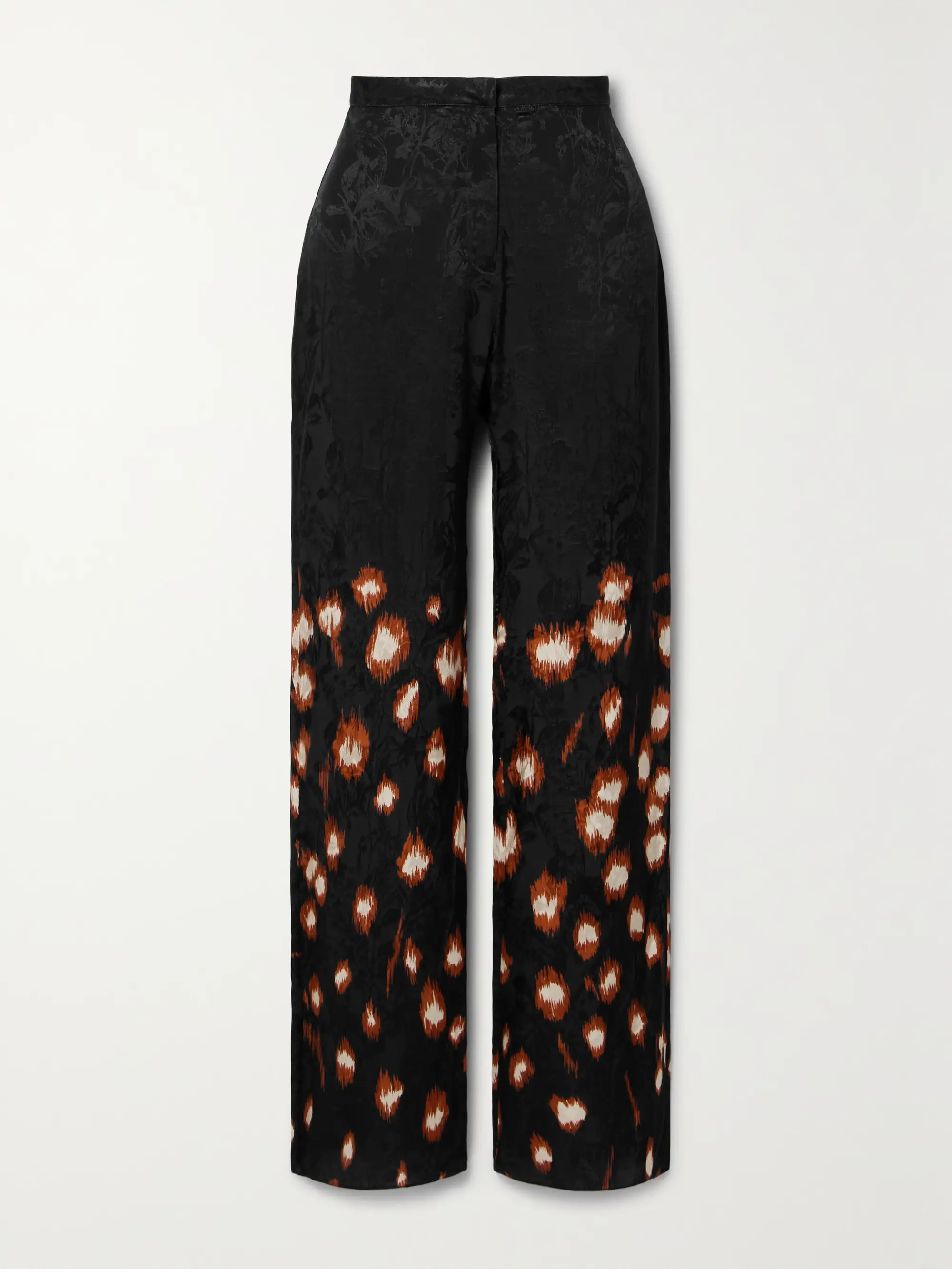 Womens Johanna Ortiz Relaxed Trousers In Brown Multi