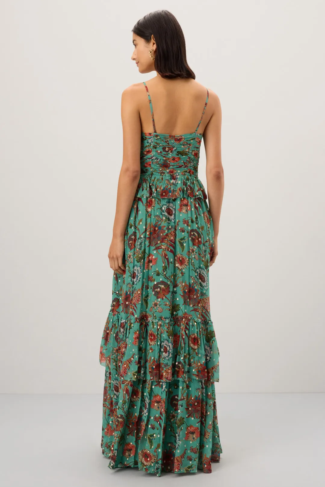 Womens Ulla Johnson Occasion Dress In Green Multi