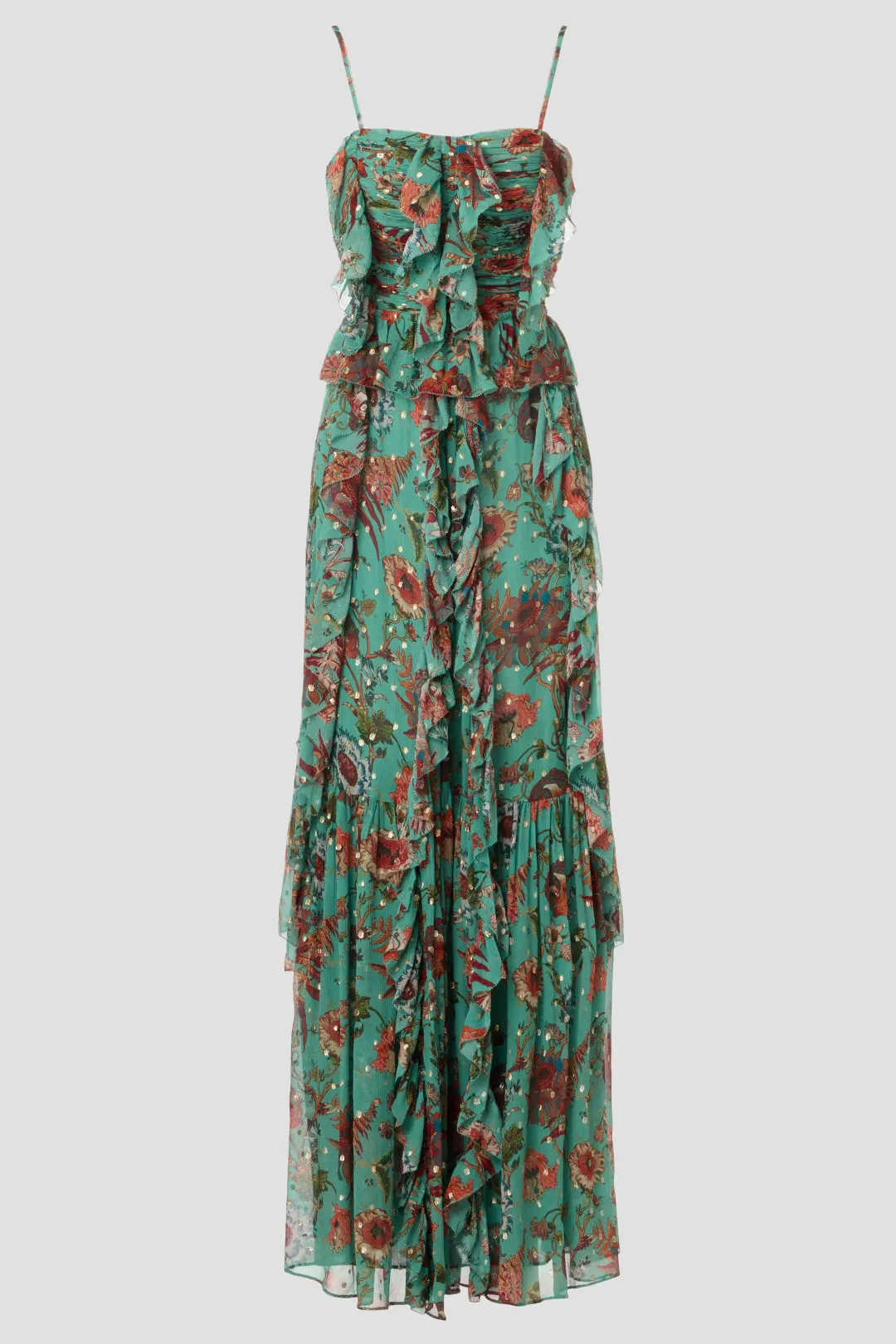 Womens Ulla Johnson Occasion Dress In Green Multi