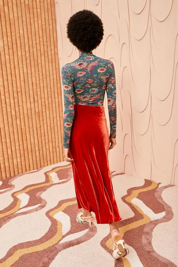 Womens Ulla Johnson Midi Skirts In Red
