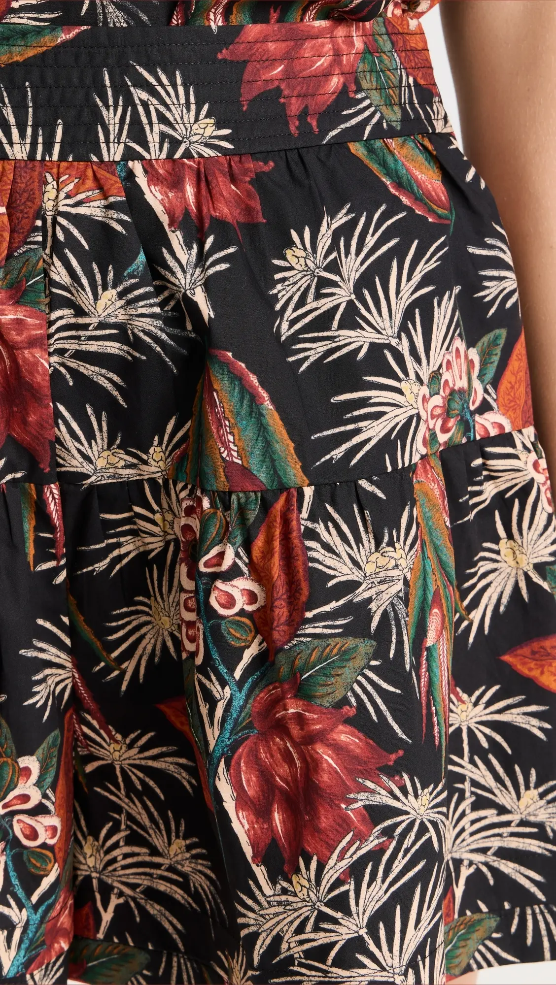 Womens Ulla Johnson Shorts In Blackmulti