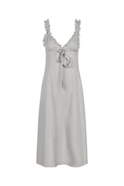 Womens Saks Potts Long Day Dresses In Grey