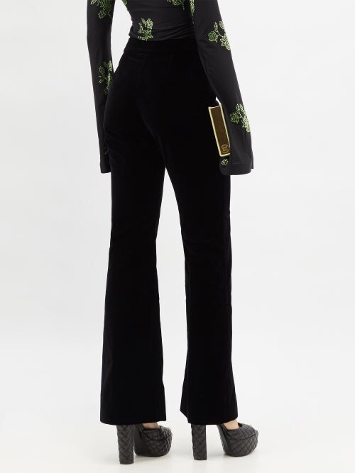 Womens The Vampires Wife Wide Leg Trousers In Black
