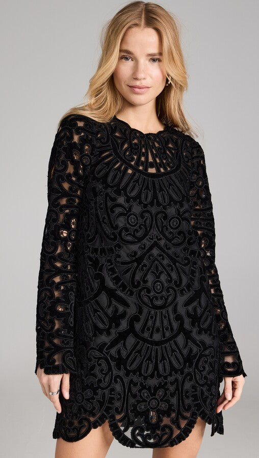 Womens Sea Cocktail Dresses In Black