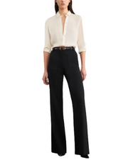 Womens Nili Lotan Tailored Trousers In Black