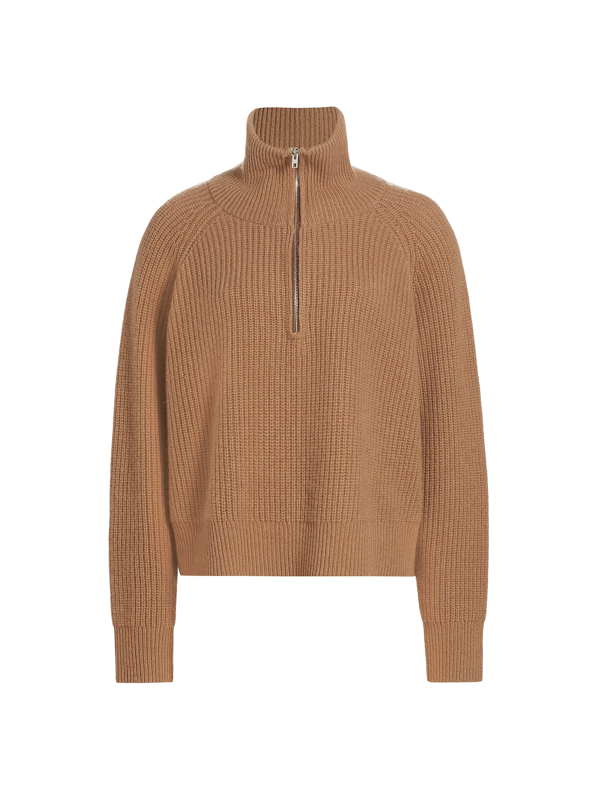 Womens Nili Lotan Heavy Roll Necks In Camel