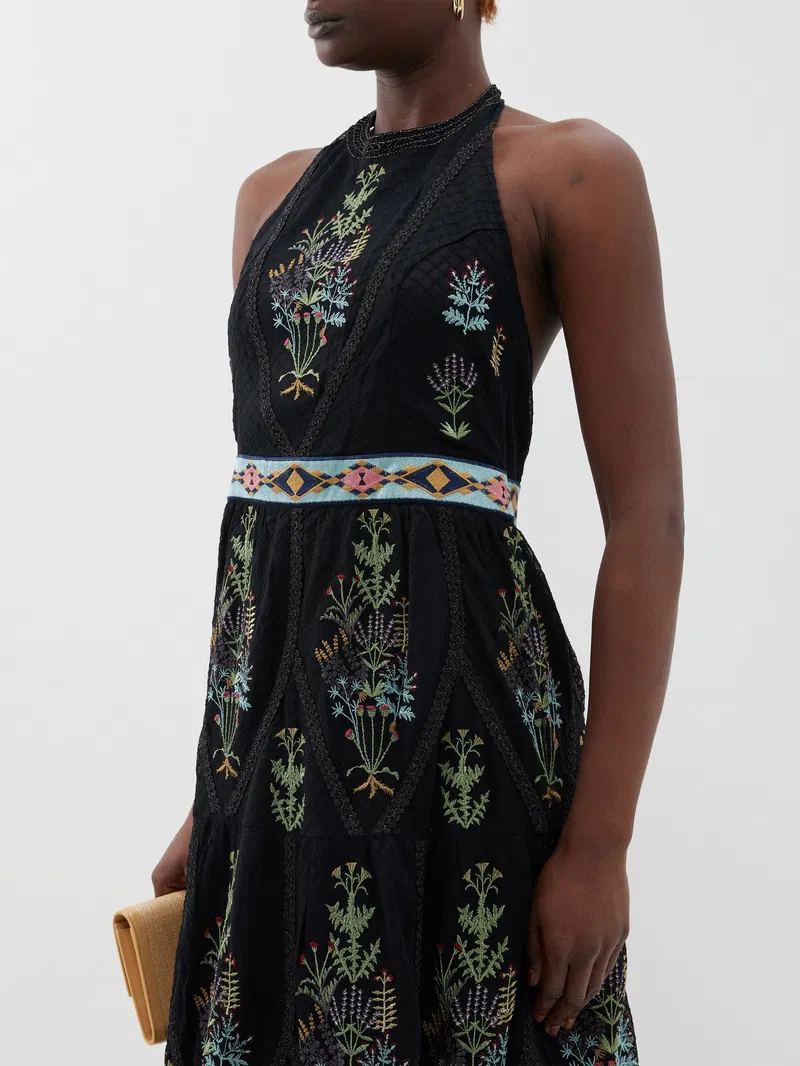 Womens Le Sirenuse Positano Occasion Dress In Black