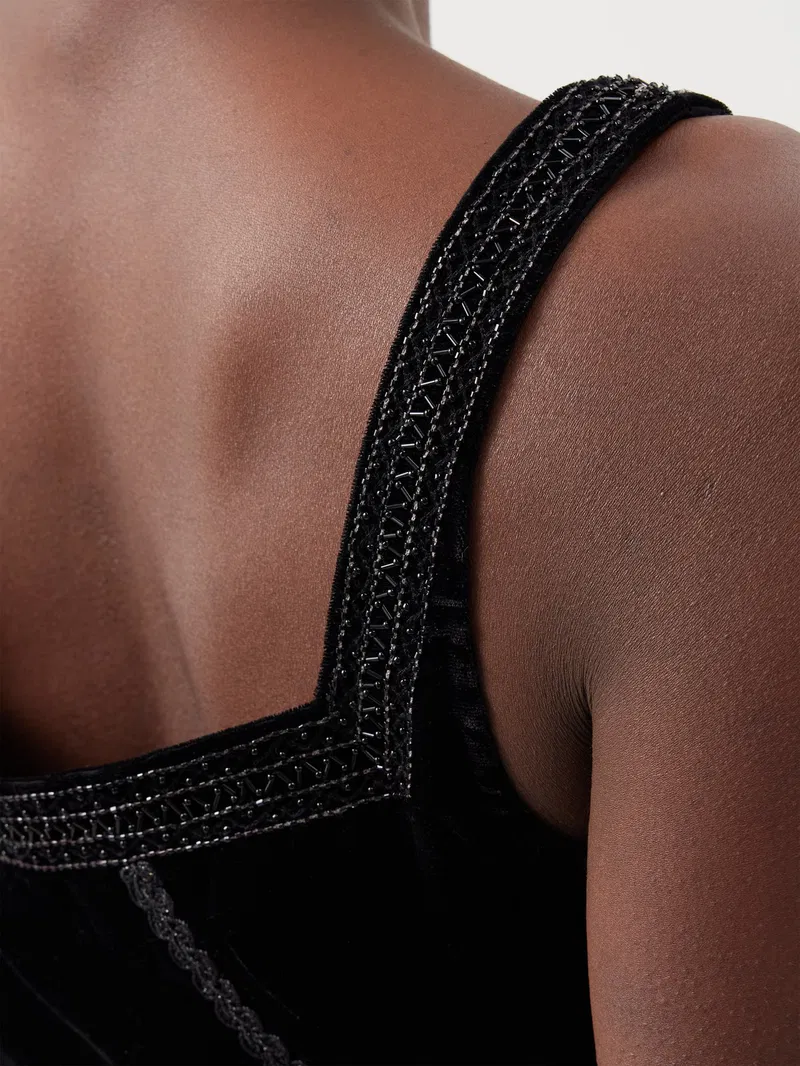 Womens Le Sirenuse Positano Crop Tops In Black