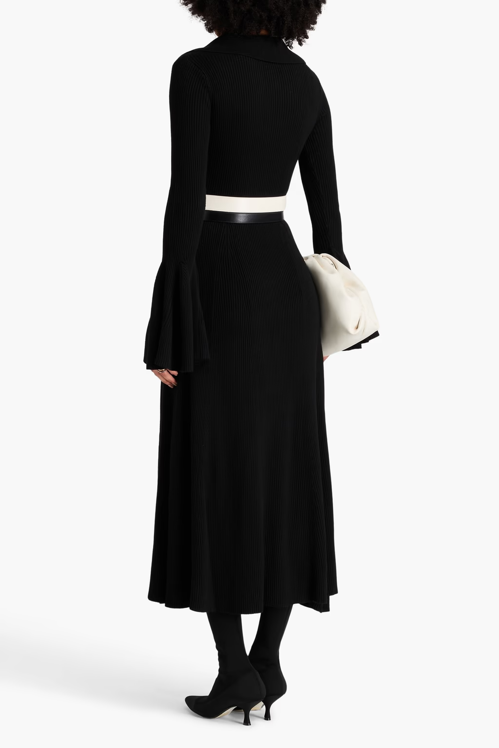 Womens Palmer Harding Knitted Dresses In Black