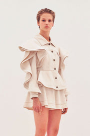 Womens Palmer Harding Denim Jackets In Beige