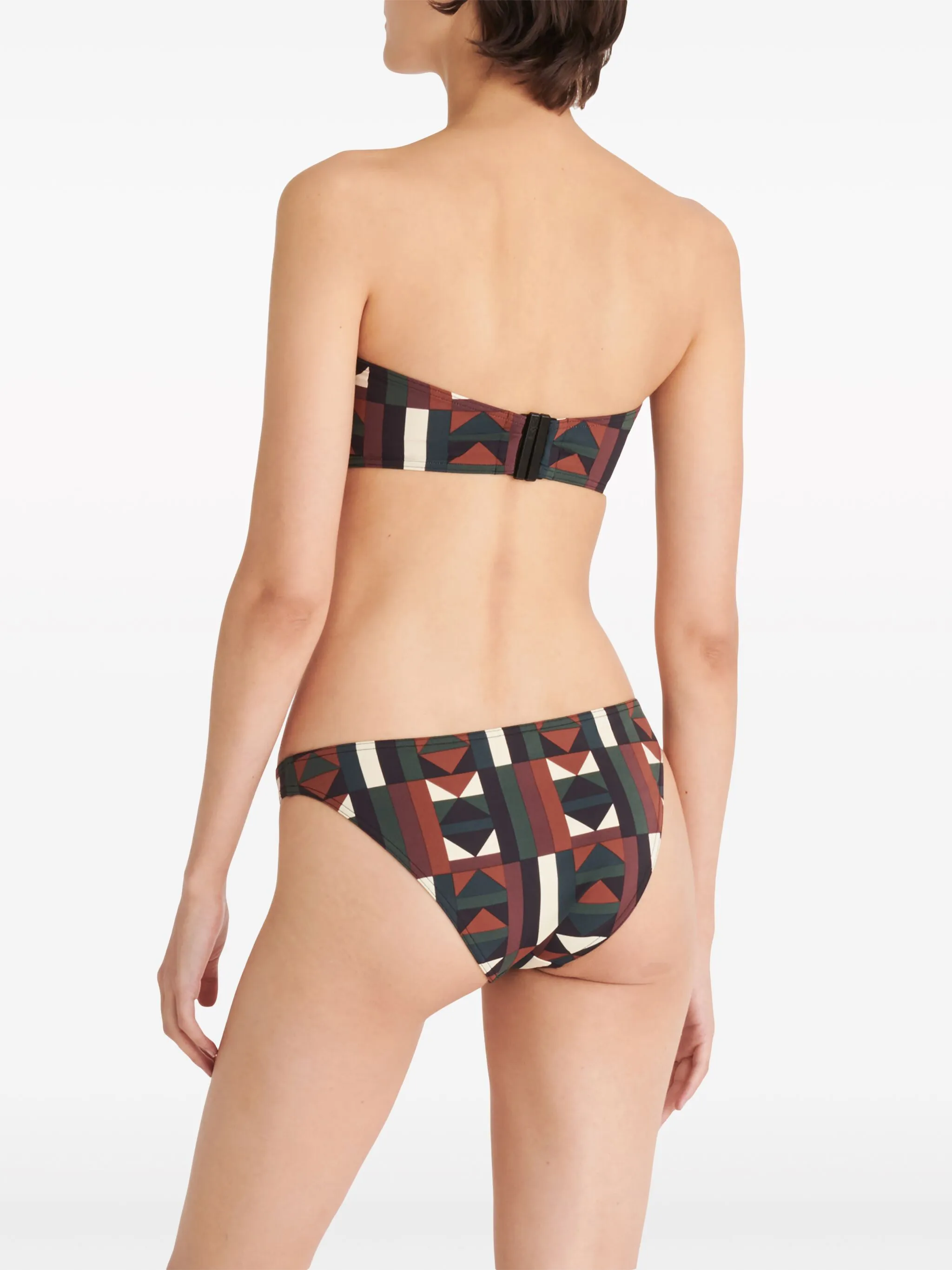Womens Eres Bikini Bottoms In Brown Print