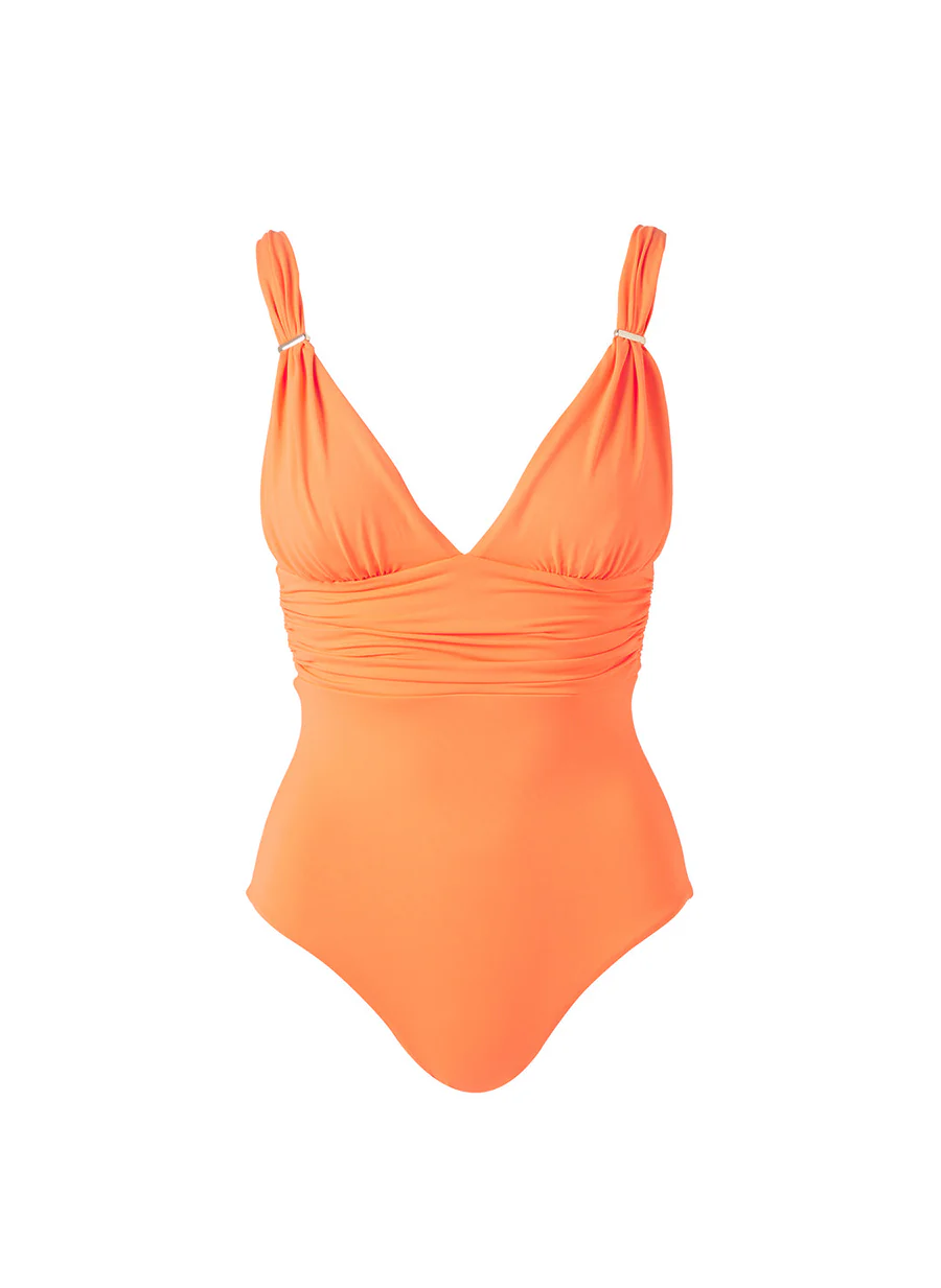 Womens Melissa Odabash Fashion Swimsuit In Orange