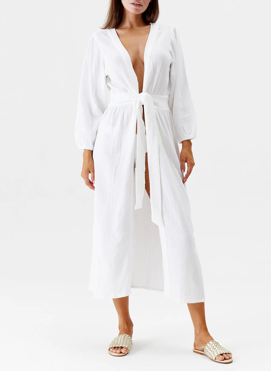 Womens Melissa Odabash Midi Sun Dresses In White